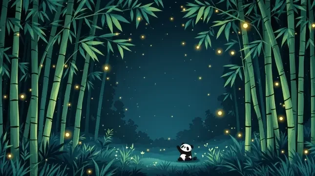 夜幕下的竹林 - 伊人影视 影片封面